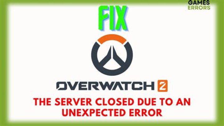 How to Fix / Solve Overwatch 2 Unexpected Server Error Occurred - SarkariResult
